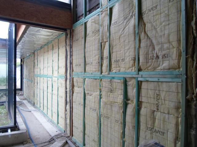 isolation des murs intérieurs laine de verre