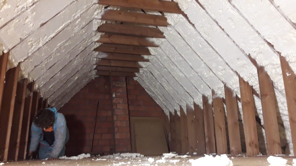 renovatie dak met icynene