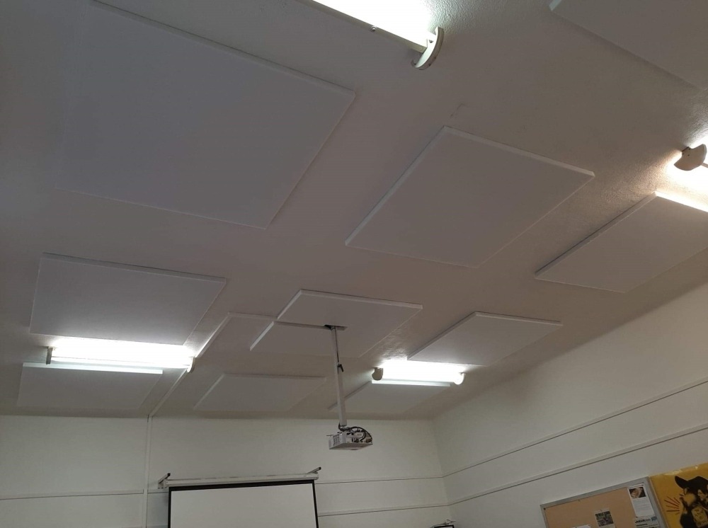 geluidsisolatie plafond met polyesterwol