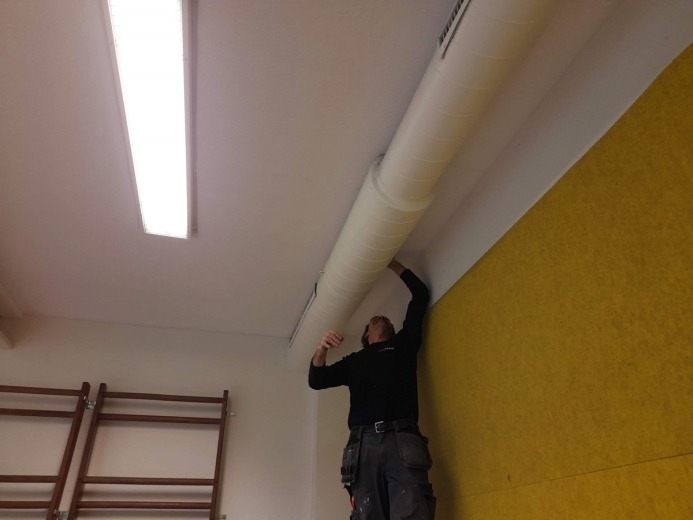 geluidsisolatie plafond met polyethyleenschuim